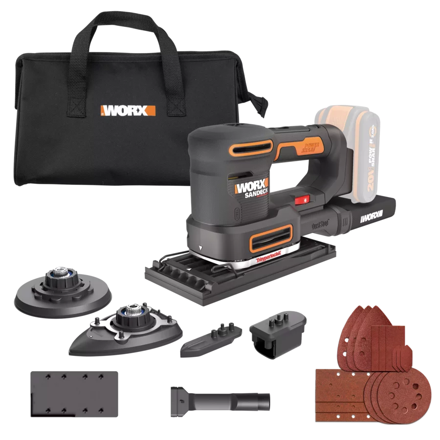 Cordless Sander Sandeck Multi Sander WORX WX820.9